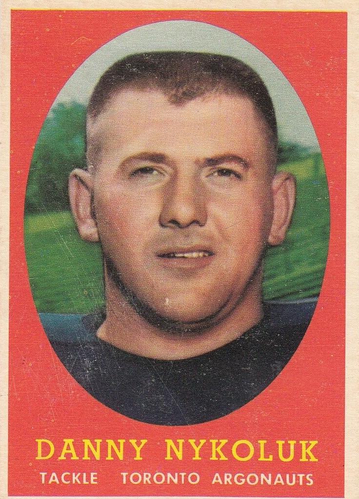 1958 Danny Nykoluk #72