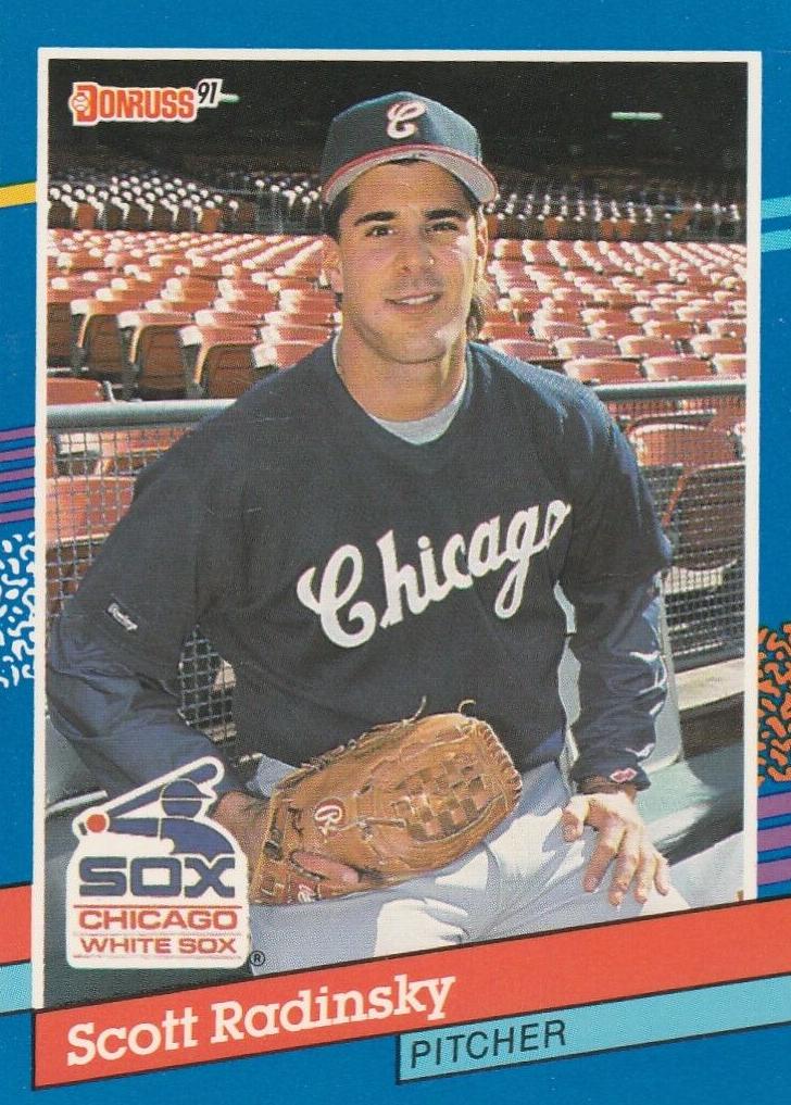 1991 Donruss Scott Radinsky #332 card