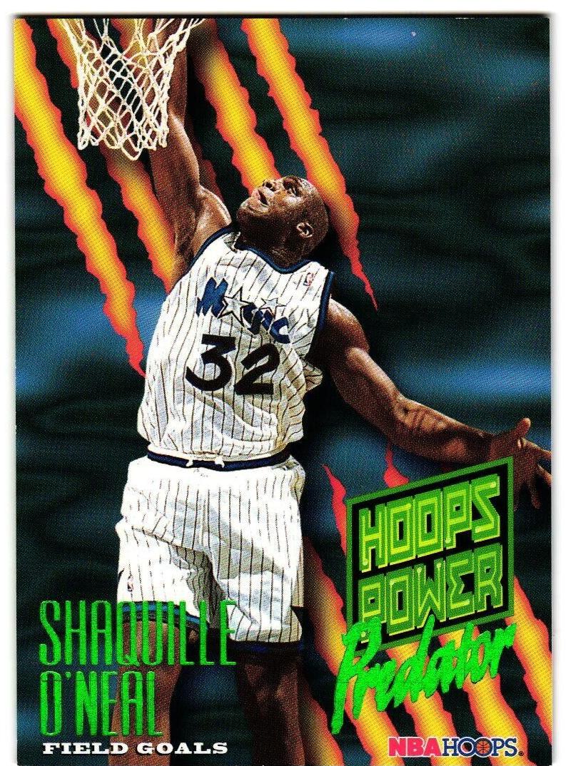 1994 Hoops Power Predator Shaquille O'Neal #P-3 card