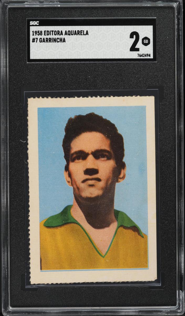 1958 Garrincha [Black Number Perforated] #7
