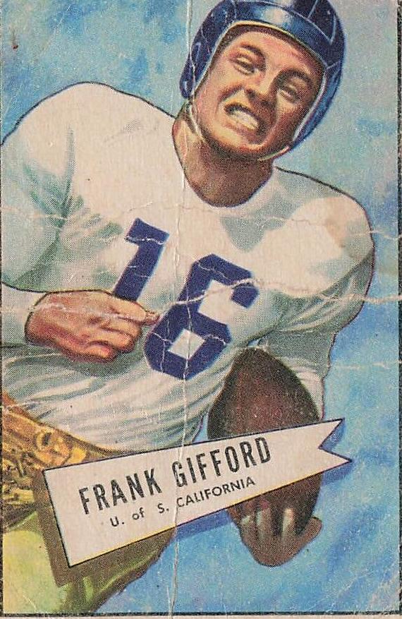 1952 Frank Gifford #16