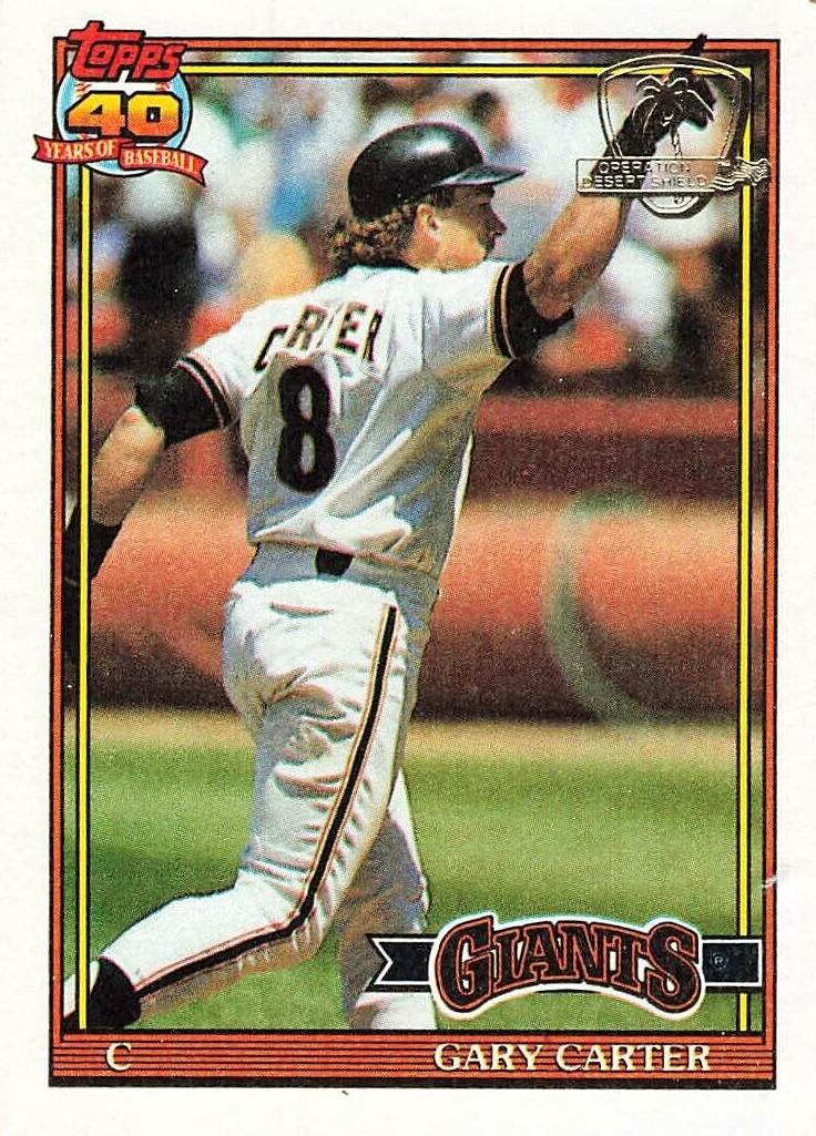 1991 Gary Carter #310