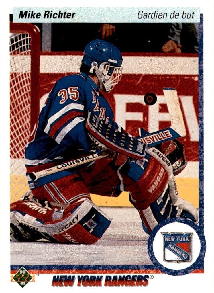 1990 Upper Deck Mike Richter #32 card