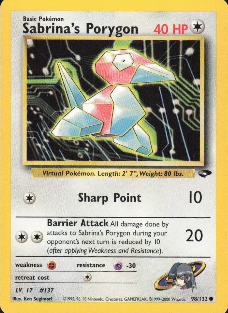 Sabrina's Porygon 2000 Pokemon Gym Challenge