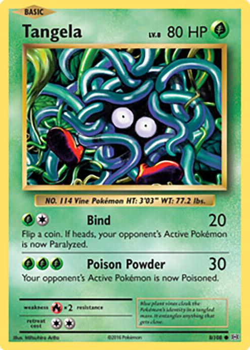 Tangela 2016 Pokemon XY Evolutions