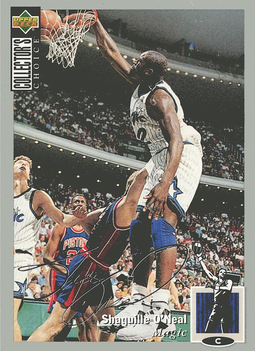 1994 Collector's Choice Shaquille O'Neal #232 card