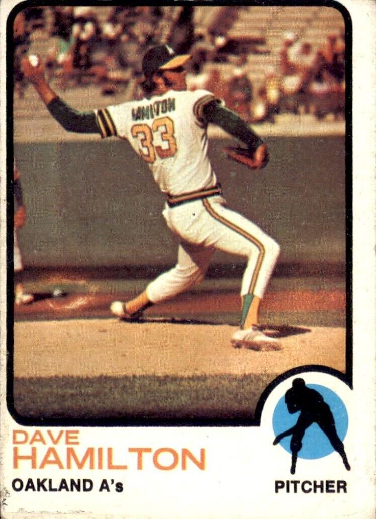 1973 Topps Dave Hamilton #214 card