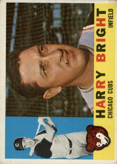 1960 Topps Harry Bright #277 card