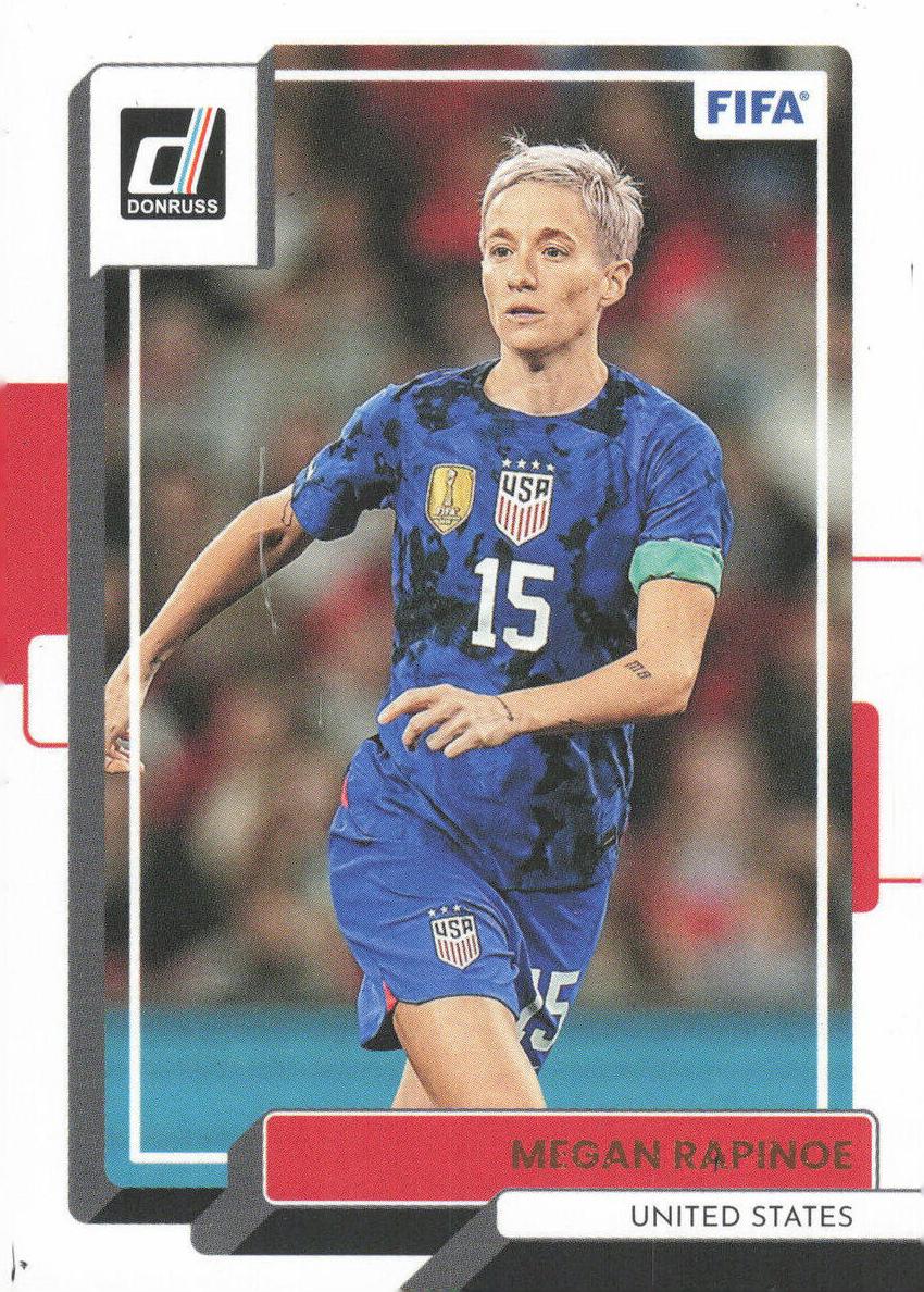 2022 Panini Donruss Megan Rapinoe #126 card