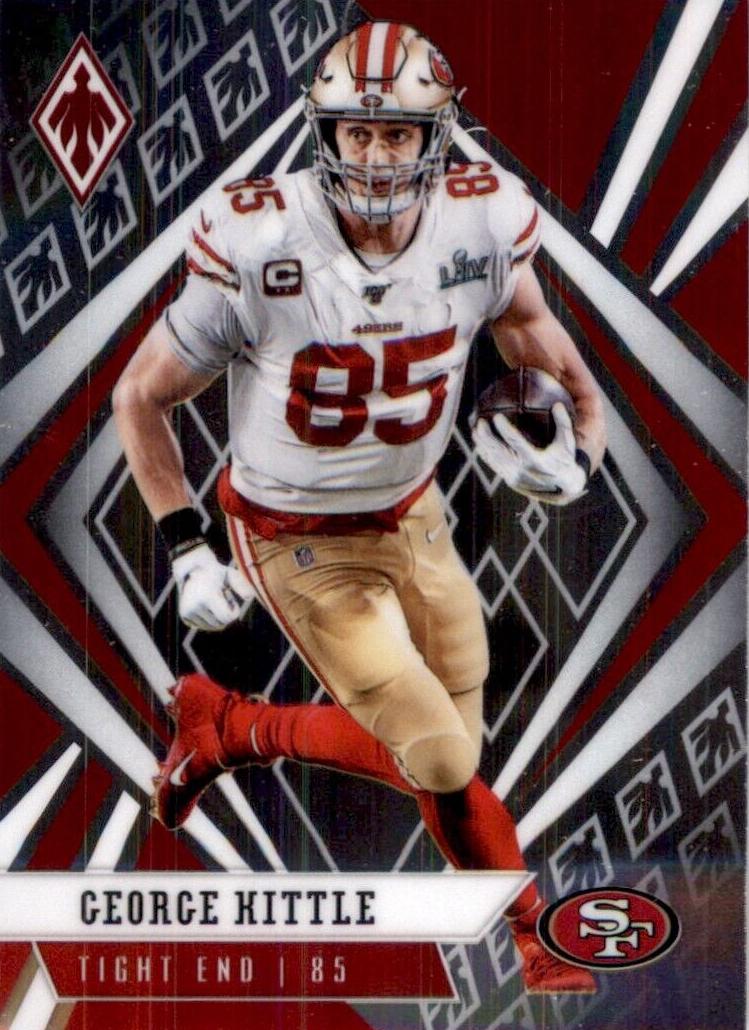 2020 Panini Phoenix George Kittle #84 card