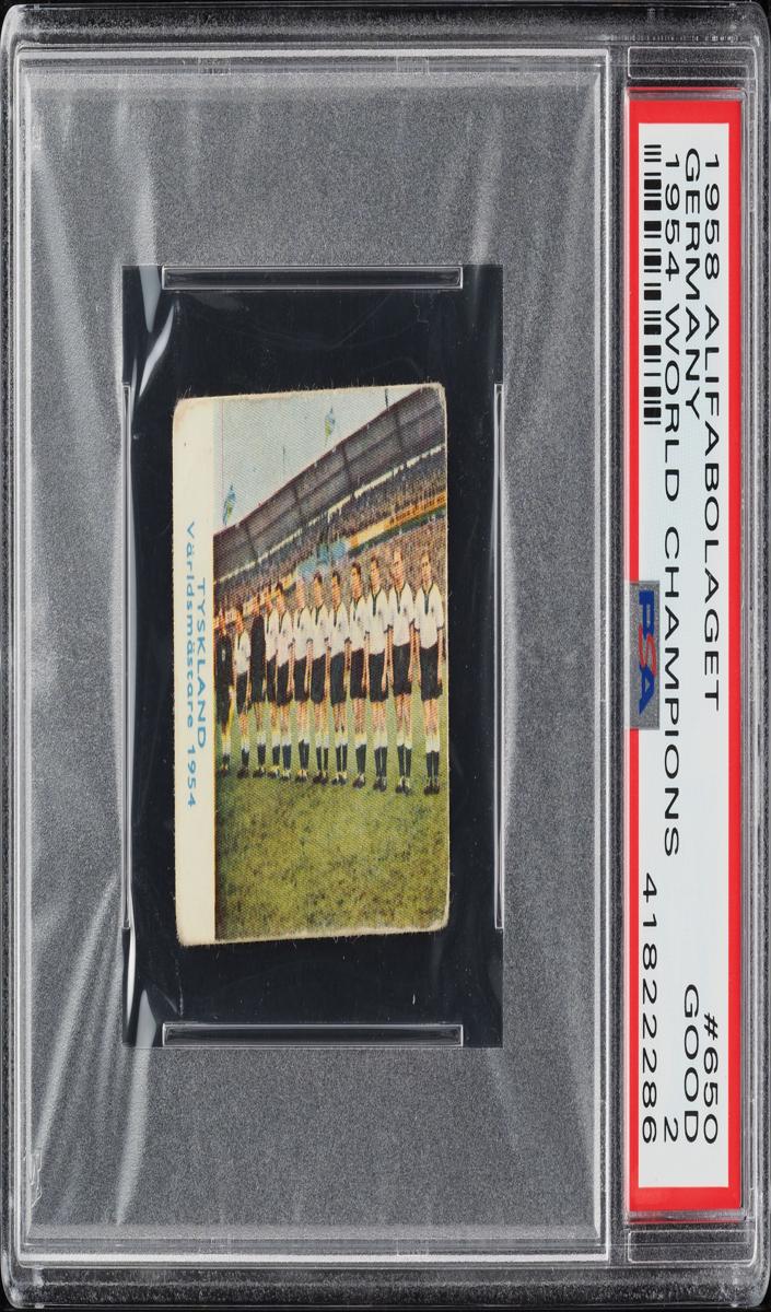 1958 Alifabolaget Germany #650 card