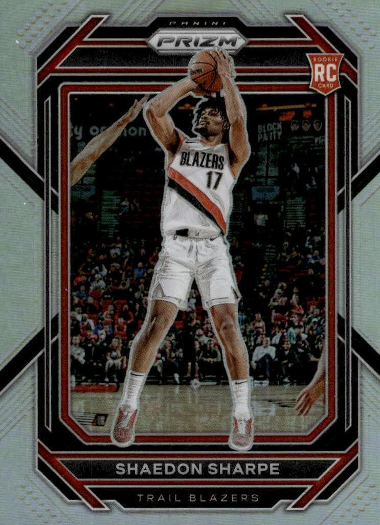 2022 Panini Prizm Shaedon Sharpe #250 card