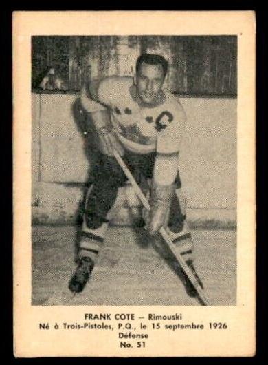 1951 Frank Cote #51