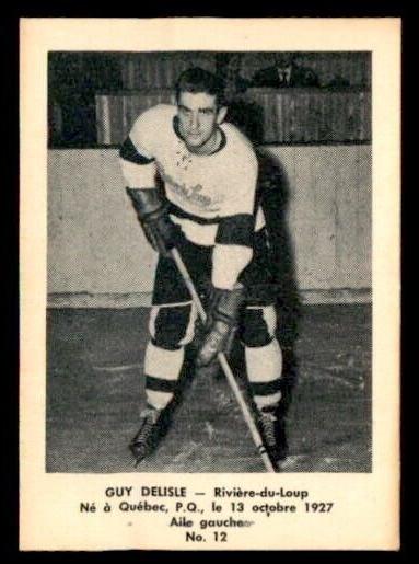 1951 Guy Delisle #12