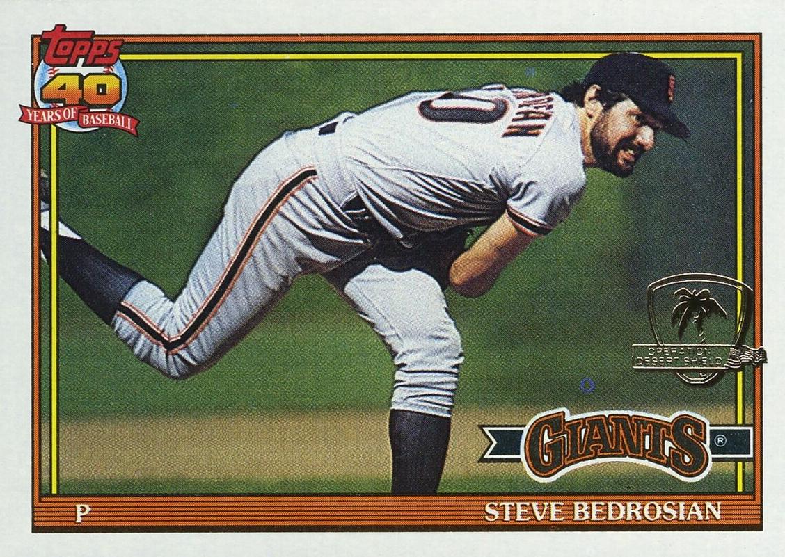 1991 Steve Bedrosian #125