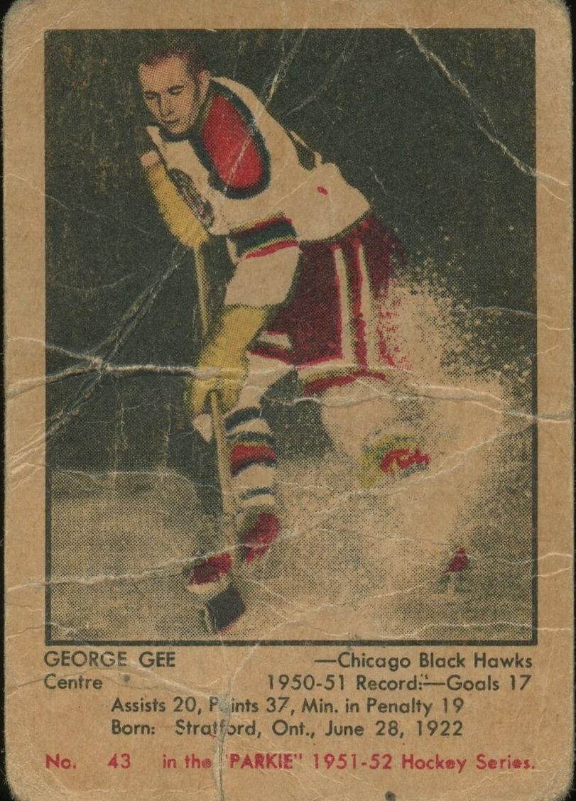 1951 George Gee #43