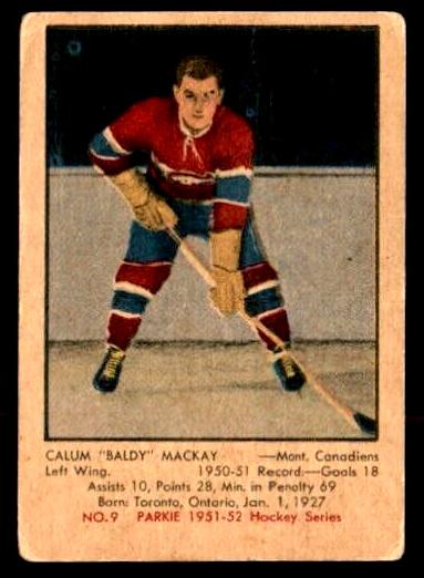 1951 Calum MacKay #9