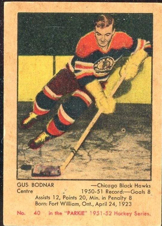 1951 Gus Bodnar #40