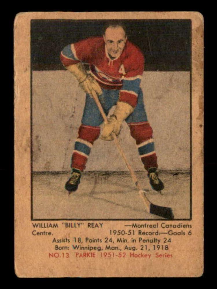 1951 Billy Reay #13