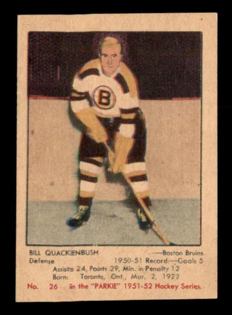 1951 Bill Quackenbush #26