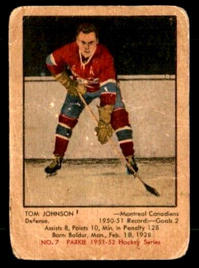 1951 Tom Johnson #7