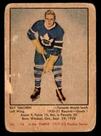 1951 Ray Timgren #78