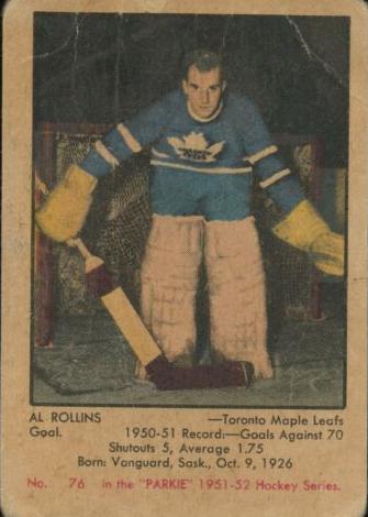 1951 Al Rollins #76