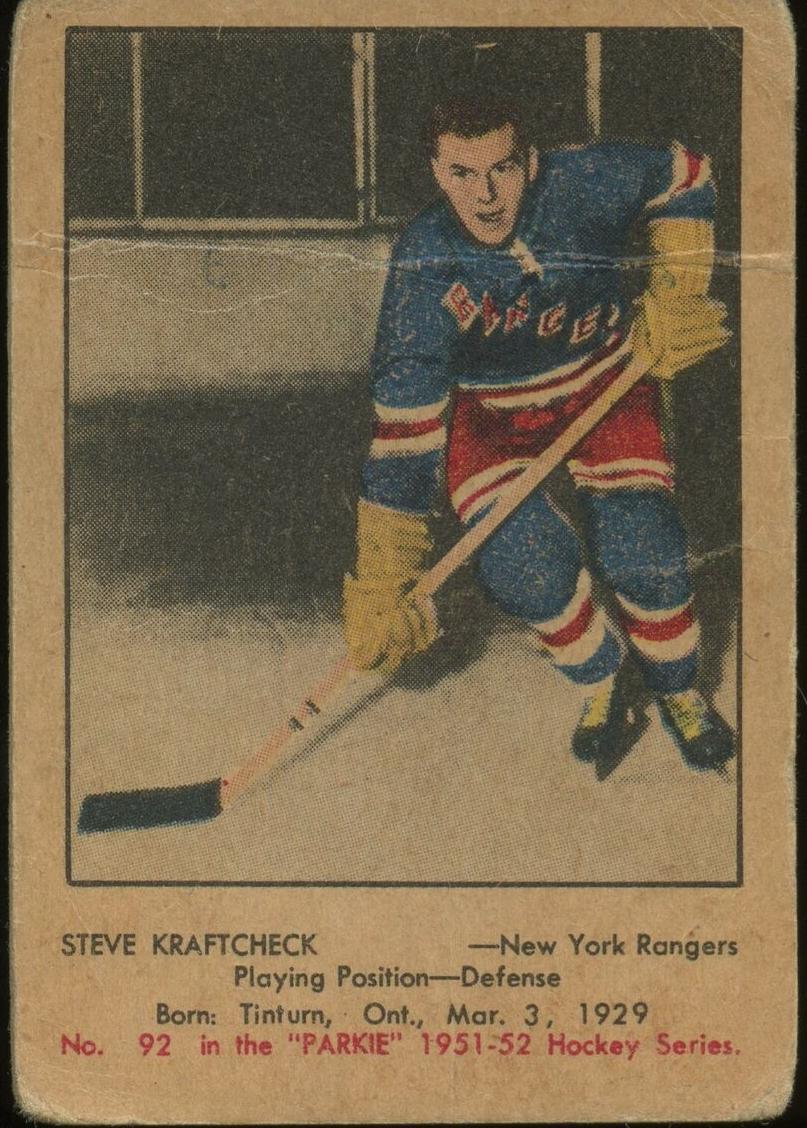 1951 Steve Kraftcheck #92