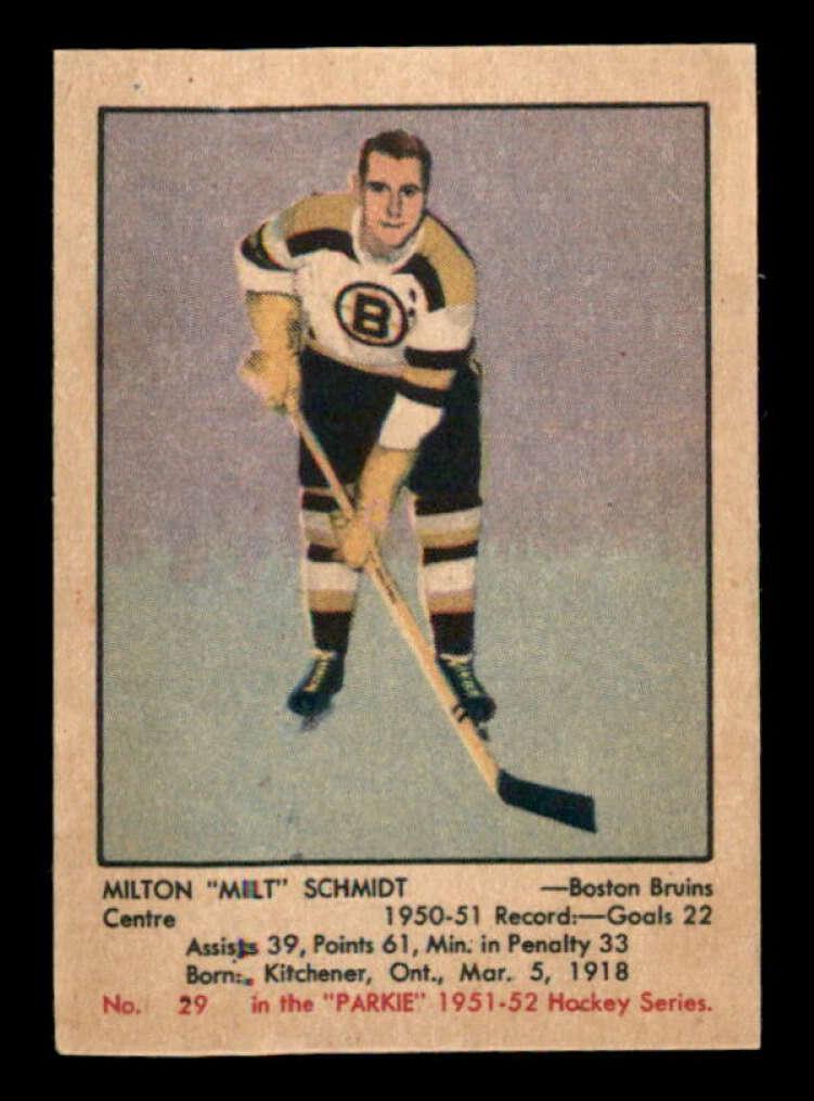 1951 Milt Schmidt #29