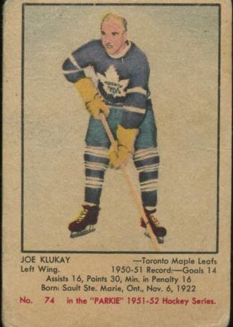 1951 Joe Klukay #74