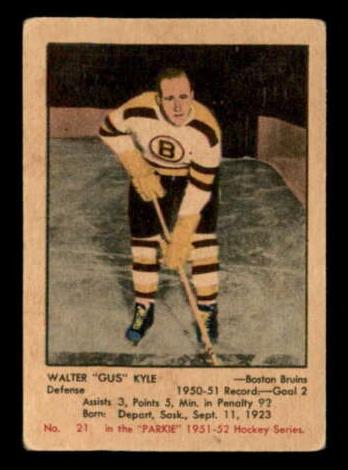 1951 Walter Gus Kyle #21
