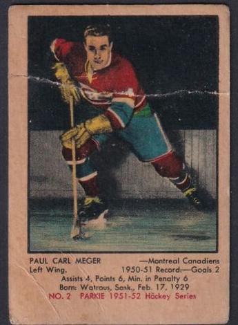 1951 Paul Meger #2