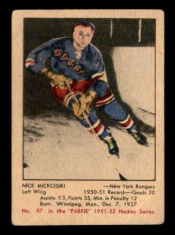 1951 Nick Mickoski #97