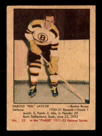 1951 Hal Laycoe #25