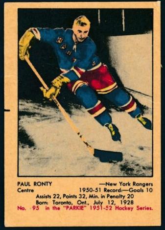 1951 Paul Ronty #95