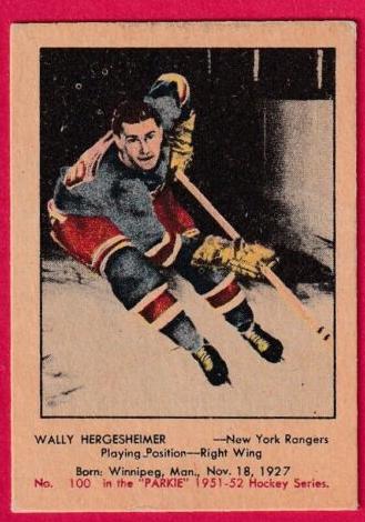 1951 Wally Hergesheimer #100