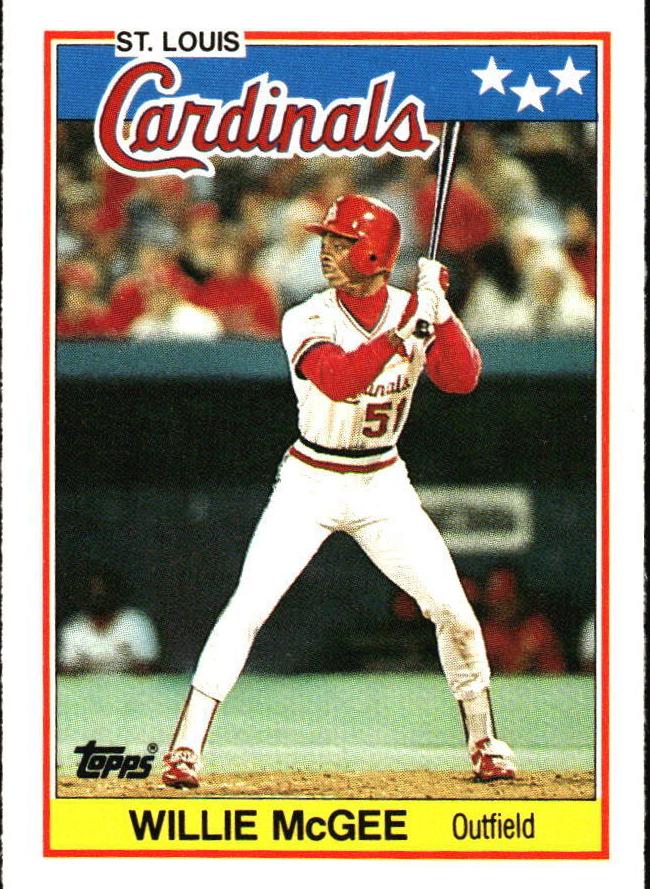 1988 Willie McGee #46