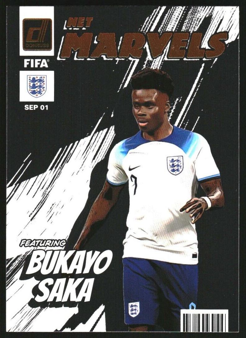 Bukayo Saka - 2022 Panini Donruss Soccer