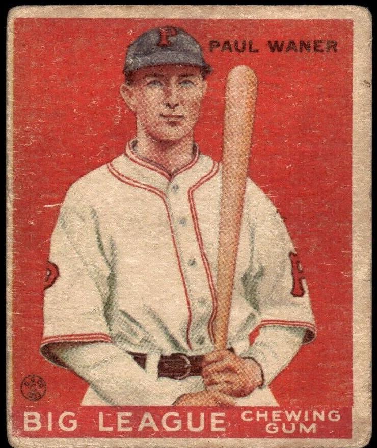 1933 Paul Waner #25