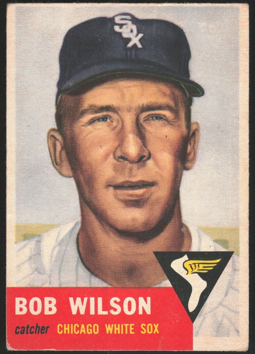1953 Topps Bob Wilson #250 card