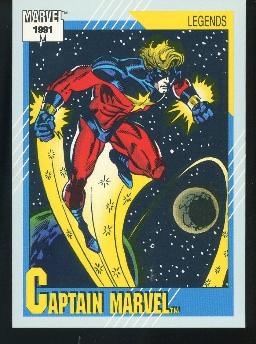 1991 Impel Marvel Universe #139 Captain front