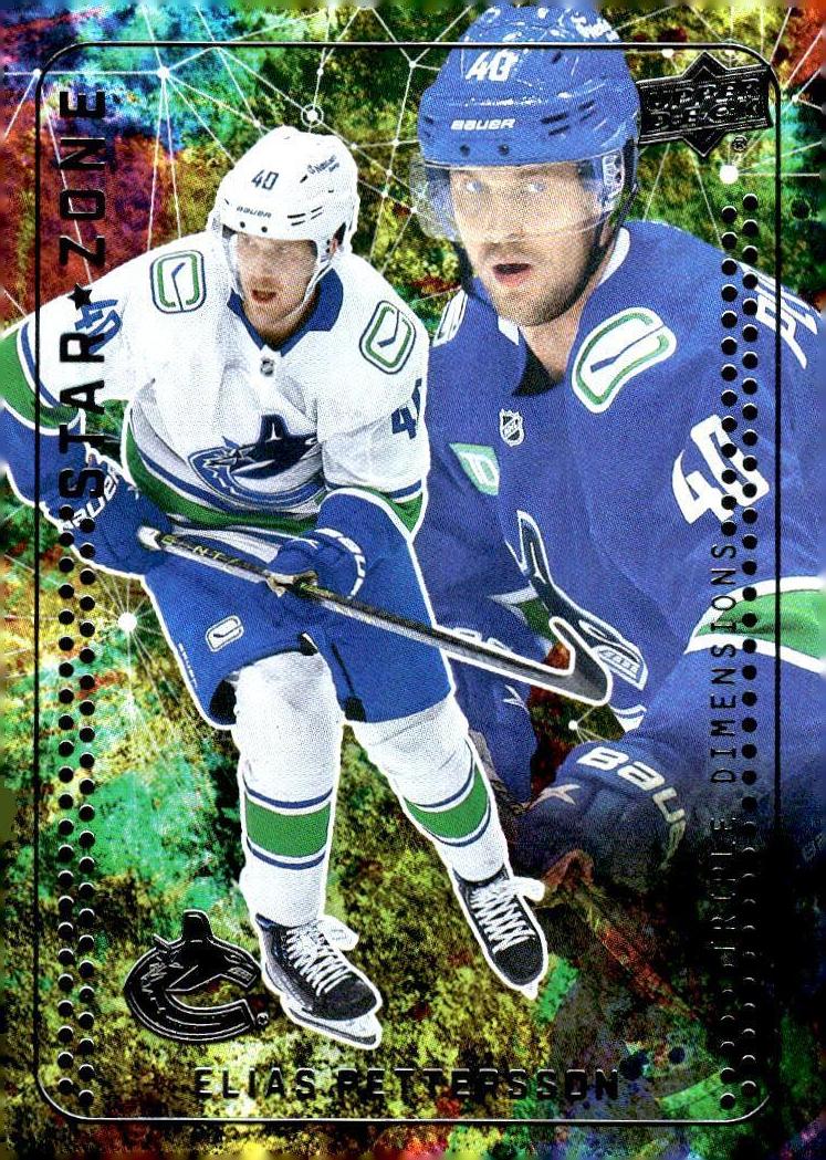 2023 Upper Deck Elias Pettersson #SZ-27 card