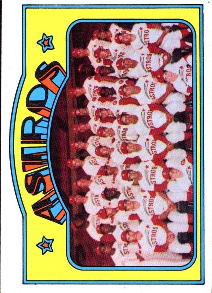 1972 Houston Astros Team #282