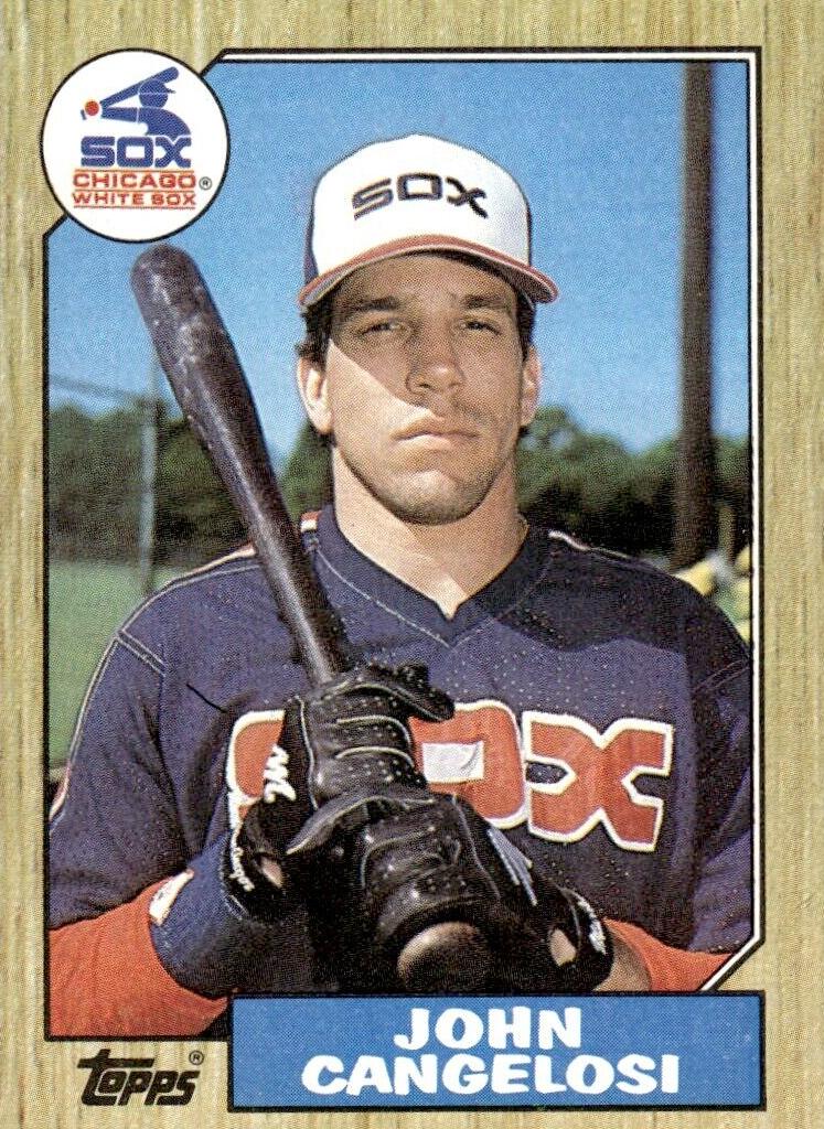 1987 Topps John Cangelosi #201 card