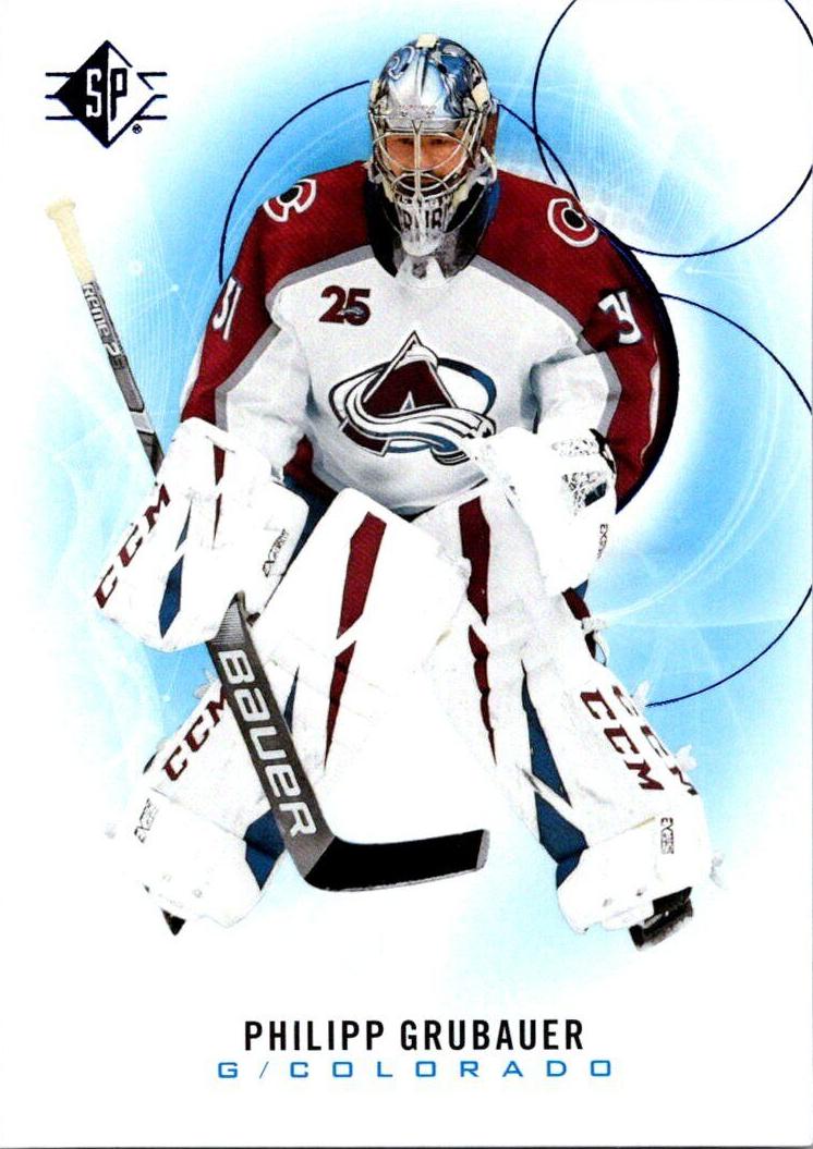 2020 SP Philipp Grubauer #70 card