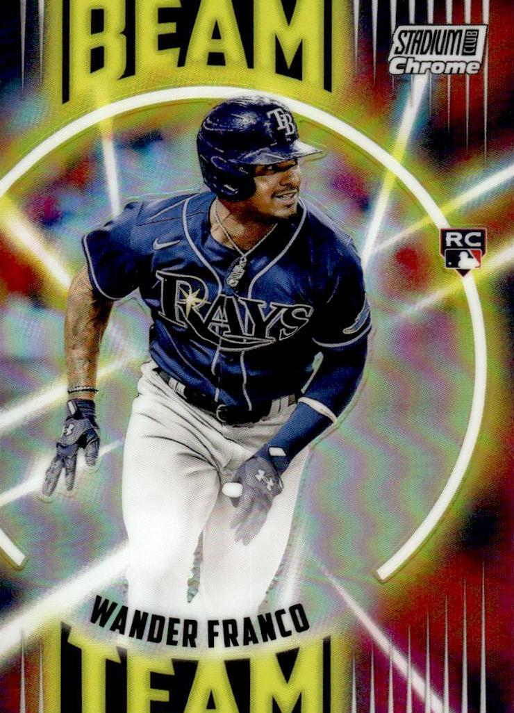 2022 Topps Topps Stadium Club BEAM TEAM #BT14 Wander Franco front