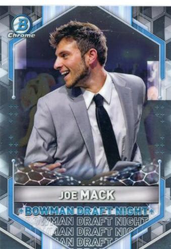 2021 Bowman Draft Joe Mack #BDN-3 card