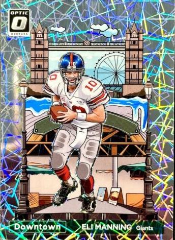 2023 Panini Donruss Optic International Downtown Eli Manning #1 card