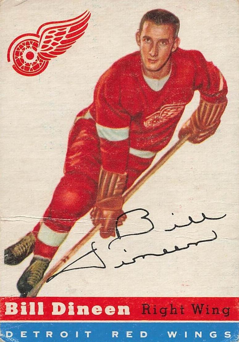 1954 Topps Bill Dineen #57 card