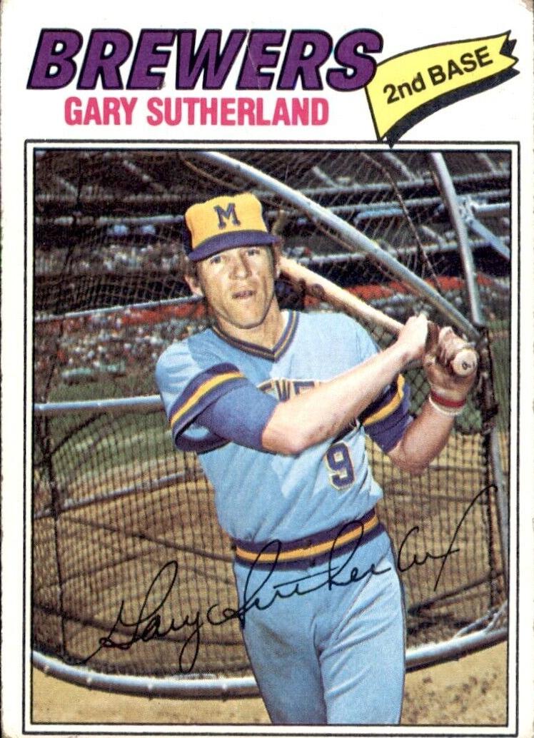 1977 Gary Sutherland #307